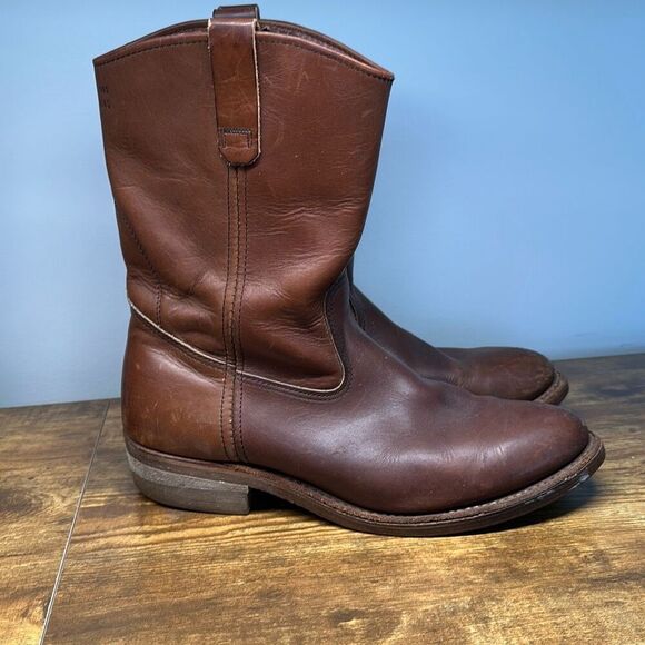 Vintage Red Wing Mens Pecos cowboy Boots Western Work Made in the USA 11.5 - Picture 1 of 14